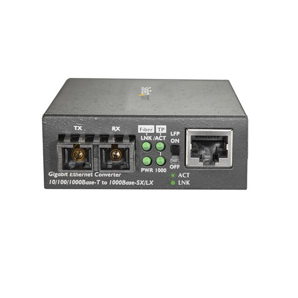 MCMGBSCMM055 StarTech.com Multimode (MM) SC Fiber Media Converter for ...