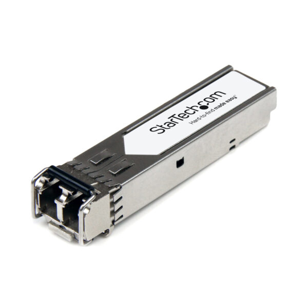10G-SFPP-SR-ST StarTech.com Brocade 10G-SFPP-SR Compatible SFP+ Module - 10GBASE-SR - 10GbE Multimode Fiber MMF Optic Transceiver - 10GE Gigabit Ethernet SFP+ - LC 200m - 850nm - DDM