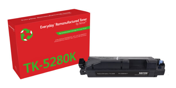 006R04817 Everyday Remanufactured Everyday™ Black Remanufactured Toner by Xerox compatible with Kyocera TK-5280K, Standard capacity