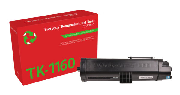 006R04795 Everyday Remanufactured Everyday™ Black Remanufactured Toner by Xerox compatible with Kyocera TK-1160, Standard capacity