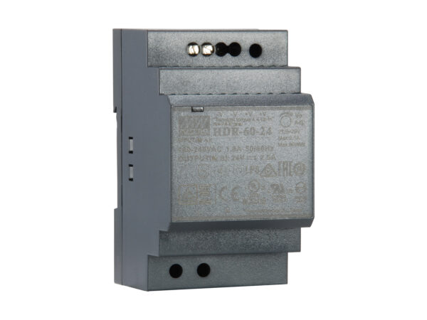 POW-2421 LevelOne 24V DC Industrial Power Supply, 60W, DIN-Rail